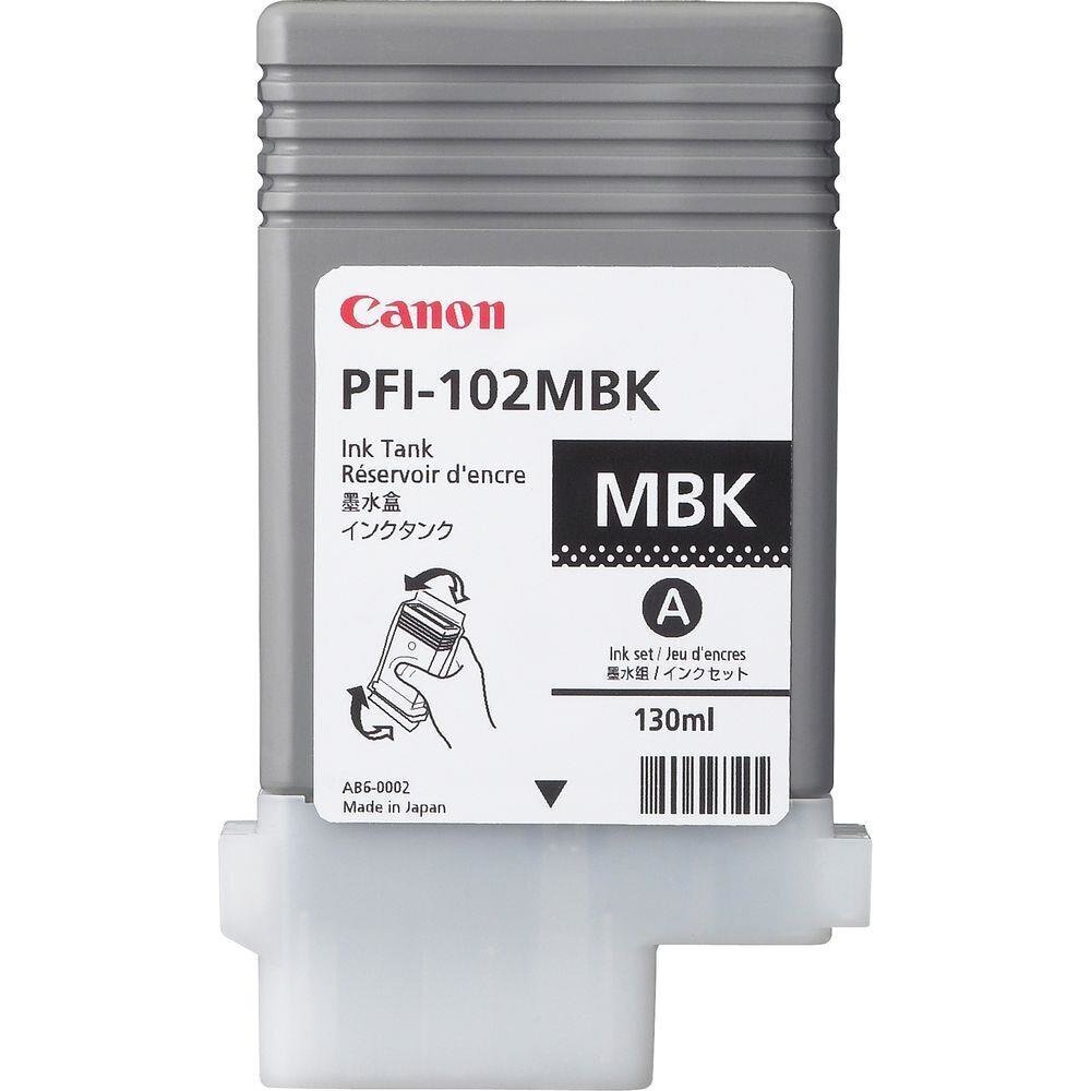 INK CARTRIDGE BLACK PFI-102MBK/0894B001 CANON цена и информация | Tindiprinteri kassetid | hansapost.ee