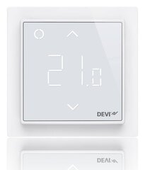 Elektrooniline programmeeritav termostaat Devi DEVIreg Smart Polar White hind ja info | Põrandaküte | hansapost.ee