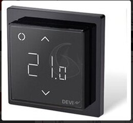 Elektrooniline programmeeritav termostaat Devi DEVIreg Smart Black hind ja info | Devi Remondikaubad, sanitaartehnika ja kütteseadmed | hansapost.ee