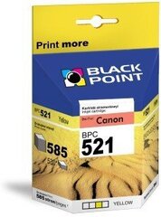 Black Point Canon BPC 521Y hind ja info | Tindiprinteri kassetid | hansapost.ee