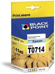 Black Point Epson BPE T0714Y цена и информация | Картриджи для струйных принтеров | hansapost.ee