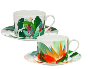 Ambition tasside ja alustasside komplekt Paradise, 4-osaline price and information | Glasses, mugs and jugs | hansapost.ee