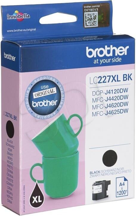 Brother LC227XLBK цена и информация | Tindiprinteri kassetid | hansapost.ee