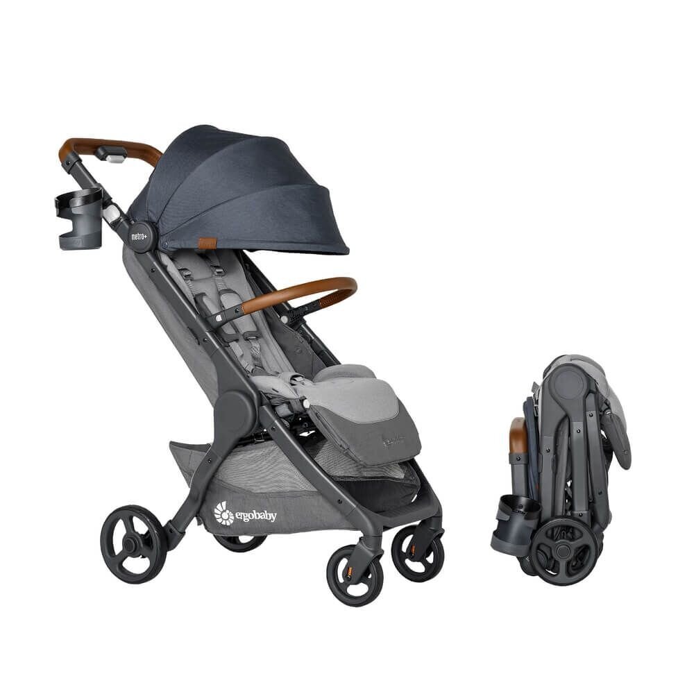 Ergobaby sportlik jalutuskäru Metro+ Deluxe, London Grey цена и информация | Vankrid, jalutuskärud | hansapost.ee