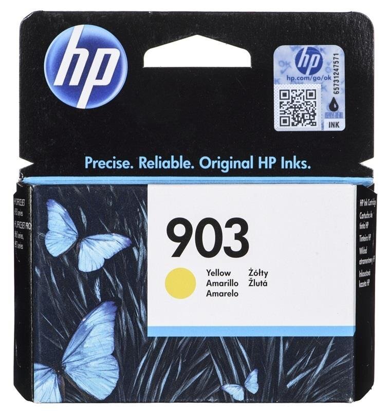 Originaalne Tindikassett HP 903 Kollane hind ja info | Tindiprinteri kassetid | hansapost.ee