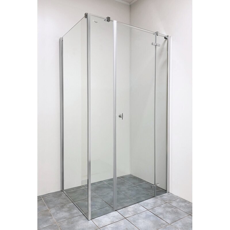 Dušikabiin Aqualux Hinged 128, 120x80x200 cm hind ja info | Dušikabiinid | hansapost.ee