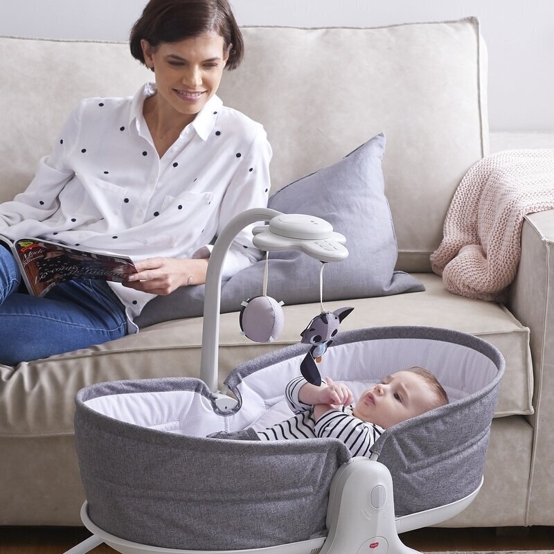 Lamamistool Tiny Love 3in1, Grey hind ja info | Beebi lamamistoolid | hansapost.ee