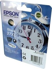 Epson 27XL Tint (must) 17.7 ml hind ja info | Tindiprinteri kassetid | hansapost.ee