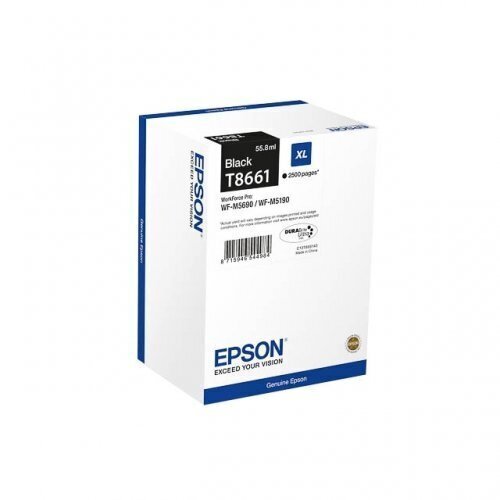 EPSON Ink Black 2.5K T866140 цена и информация | Tindiprinteri kassetid | hansapost.ee