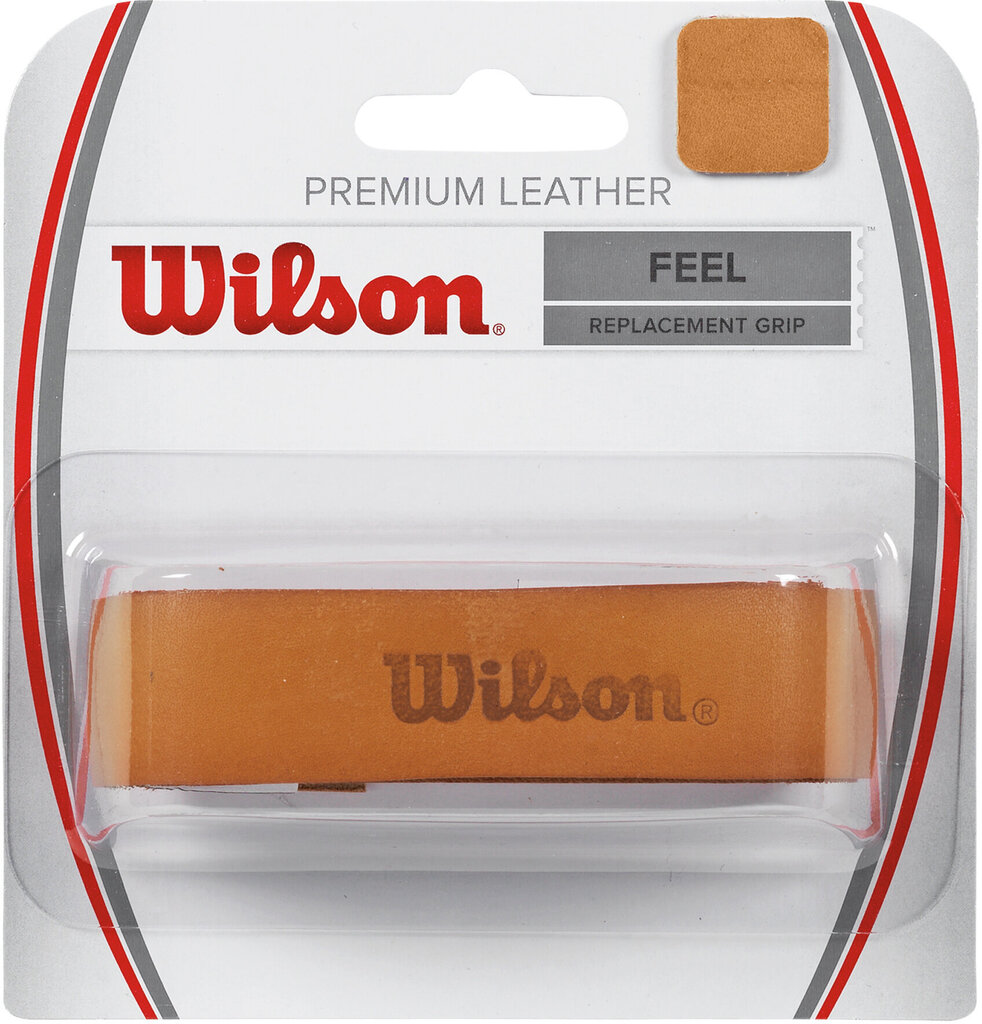 Mähis Wilson Premium Leather Grip, pruun цена и информация | Välitennise tooted | hansapost.ee