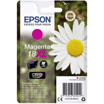 Epson 18XL Ink cartridge, Magenta цена и информация | Tindiprinteri kassetid | hansapost.ee