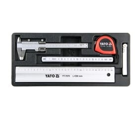 Mõõteriistade komplekt Yato 5 tk. YT-55474 price and information | Hand tools | hansapost.ee