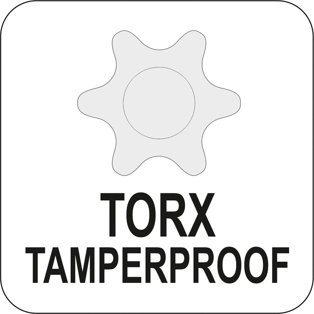 Torx T20 auguga T-käepide 05605 цена и информация | Käsitööriistad | hansapost.ee