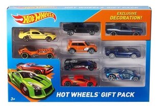 Машинки Mattel Hot Wheels 9 подарочный набор автомобилей, 9 дет. цена и информация | Игрушки для мальчиков | hansapost.ee