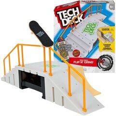 Zestaw fingerboard rampa Flip N' Grind + deskorolka Tech Deck цена и информация | Настольные игры | hansapost.ee