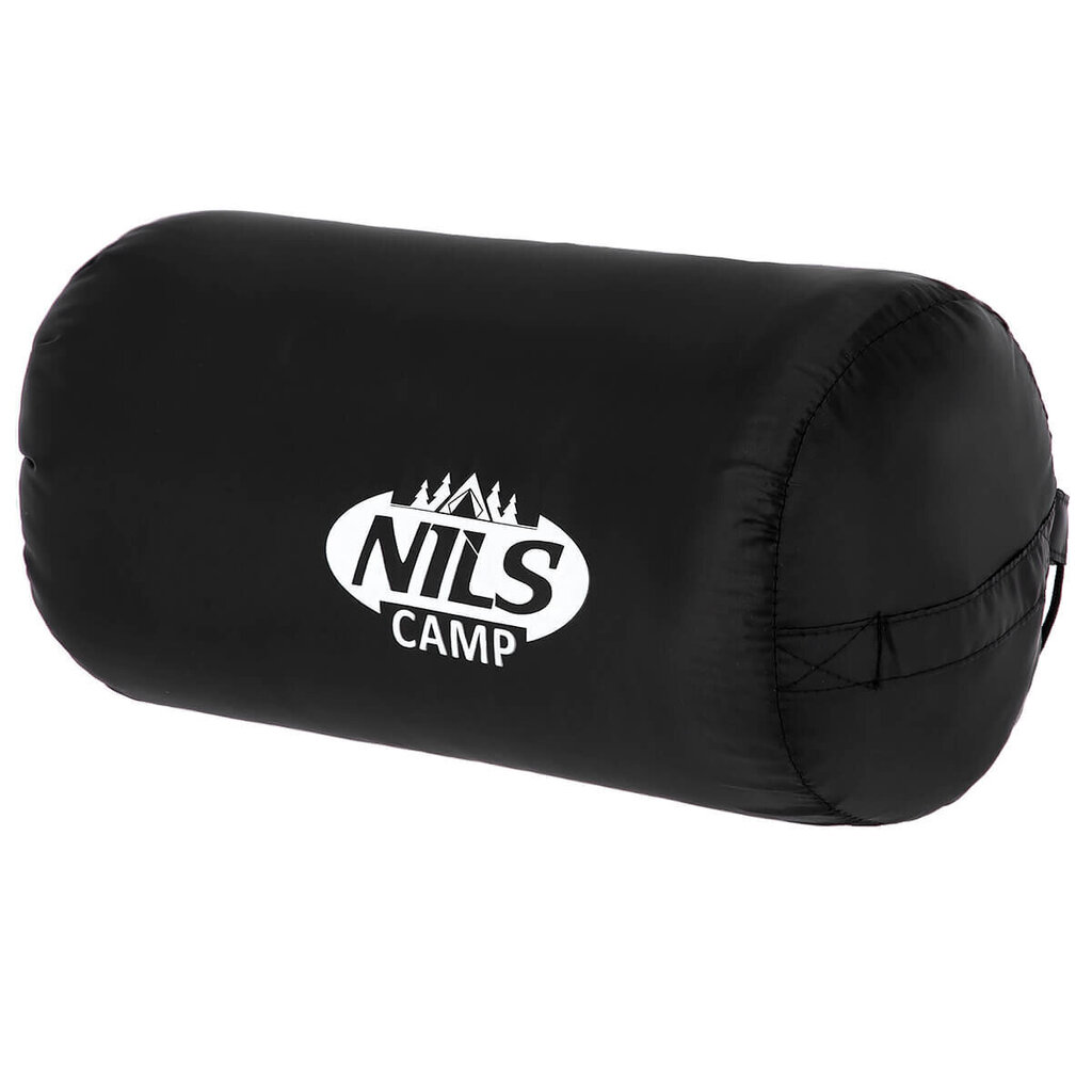 Magamiskott Nils Camp NC2002, 190x75 cm, sinine/must hind ja info | Magamiskotid | hansapost.ee