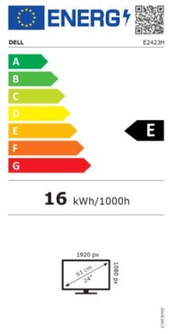Dell E2423H цена и информация | Monitorid | hansapost.ee