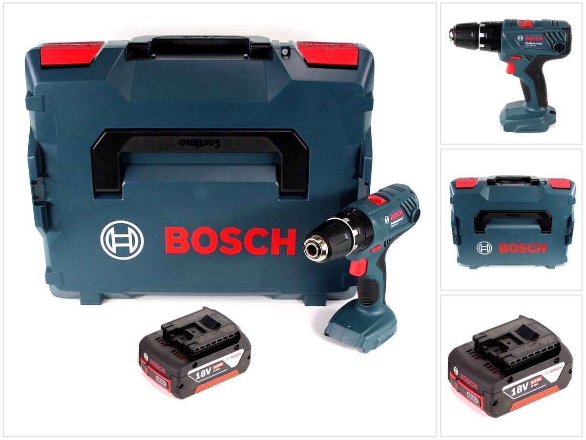 Akutrell Bosch Professional GSB 18V-21 цена и информация | Akutrellid, puurid ja kruvikeerajad | hansapost.ee