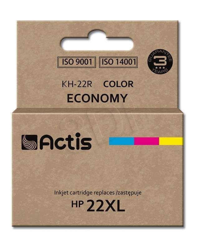 Actis KH-22R tint HP printerile; HP 22XL C9352A hind ja info | Tindiprinteri kassetid | hansapost.ee