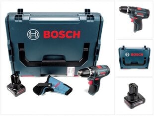 Bosch GSR 12V-15 akutrell 12V 30Nm + 1x aku 6,0Ah + L-Boxx - ilma laadijata цена и информация | Дрели и шуруповёрты | hansapost.ee
