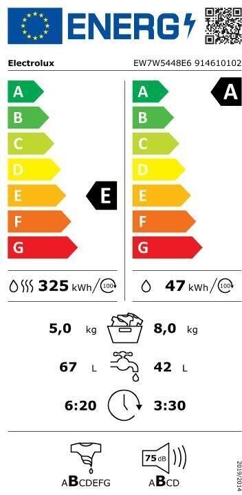 Electrolux EW7W5448E6 PerfectCare 700 hind ja info | Pesumasinad | hansapost.ee