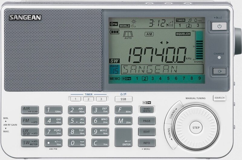 Sangean raadio ATS-909 X2 World valge цена и информация | Raadiod ja äratuskellad | hansapost.ee