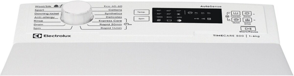 Electrolux EW6T3226B3 TimeCare 500 цена и информация | Pesumasinad | hansapost.ee