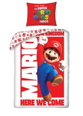 Laste voodipesukomplekt Super Mario 140x200, 2-osaline price and information | Laste voodipesu | hansapost.ee