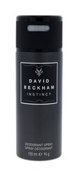 David Beckham Instinct дезодорант для мужчин 150 мл цена и информация | Мужская парфюмированная косметика | hansapost.ee