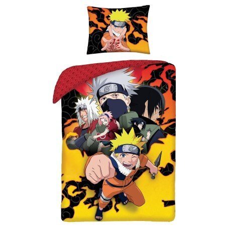 Laste voodipesukomplekt Naruto, 140x200, 2-osaline hind ja info | Laste voodipesu | hansapost.ee