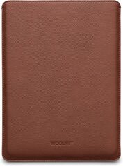 Woolnut kaitseümbris Leather Sleeve 14" MacBook Pro, pruun hind ja info | Sülearvutikotid | hansapost.ee