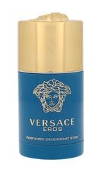 Карандашный дезодорант Versace Eros для мужчин, 75 мл цена и информация | Парфюмированная косметика для мужчин | hansapost.ee