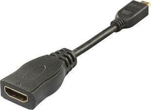 Deltaco HDMI-24B hind ja info | USB adapterid ja jagajad | hansapost.ee