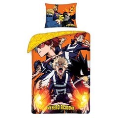 Детский комплект постельного белья My Hero Academia, 140x200 см, 2 части цена и информация | Детское постельное бельё | hansapost.ee