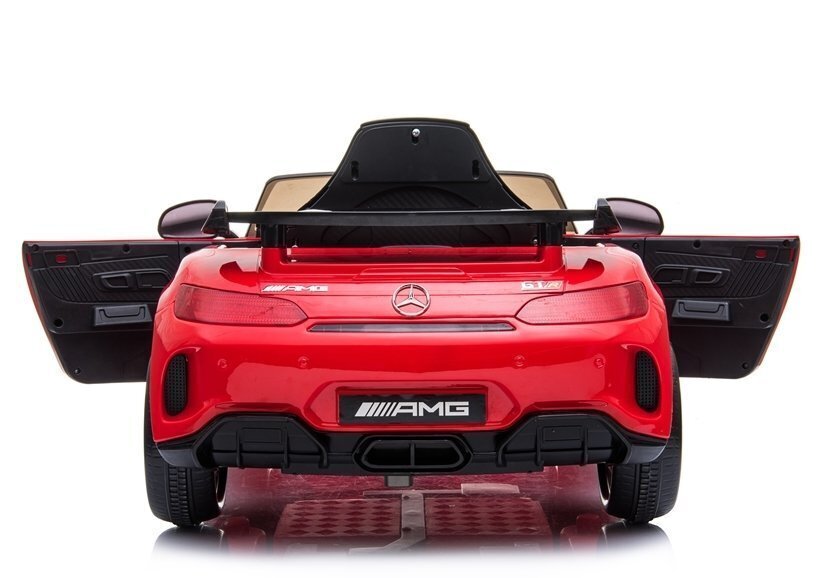 Elektriline sportauto Mercedes GT R, punane цена и информация | Laste elektriautod | hansapost.ee