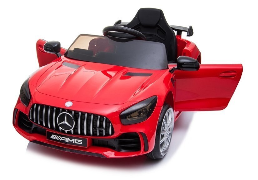 Elektriline sportauto Mercedes GT R, punane цена и информация | Laste elektriautod | hansapost.ee