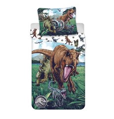 Voodipesukomplekt Jurassic World Trio, 140x200 hind ja info | Laste voodipesu | hansapost.ee