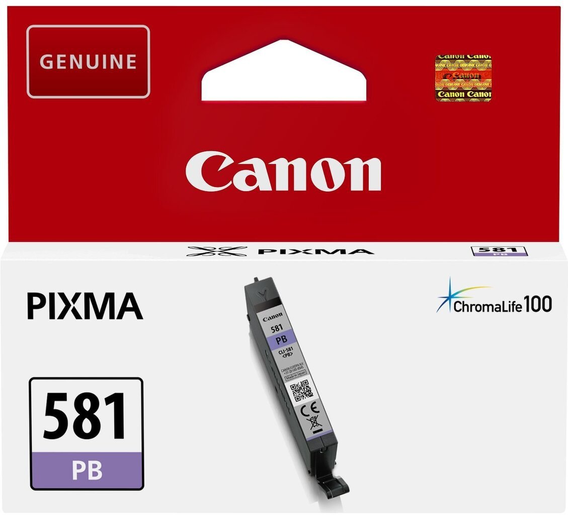 CANON INK CLI-581 PB цена и информация | Tindiprinteri kassetid | hansapost.ee