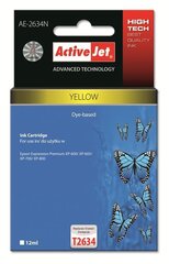 Activejet АЕ-2634Н Zamiennik Epson Т-2634, желтый цена и информация | Картриджи для струйных принтеров | hansapost.ee
