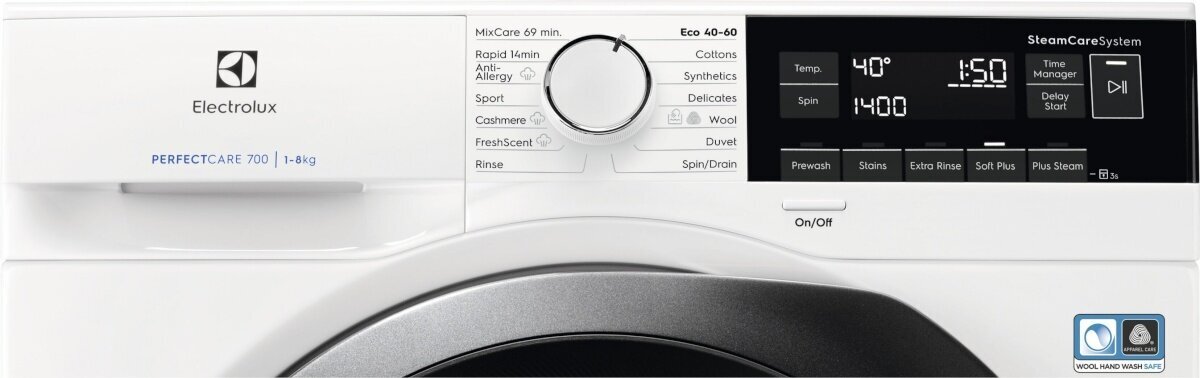 Electrolux EW7F6448W4 PerfectCare 700 hind ja info | Pesumasinad | hansapost.ee