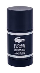 Pulkdeodorant Lacoste L´Homme Lacoste meestele 75 ml цена и информация | Парфюмированная косметика для мужчин | hansapost.ee