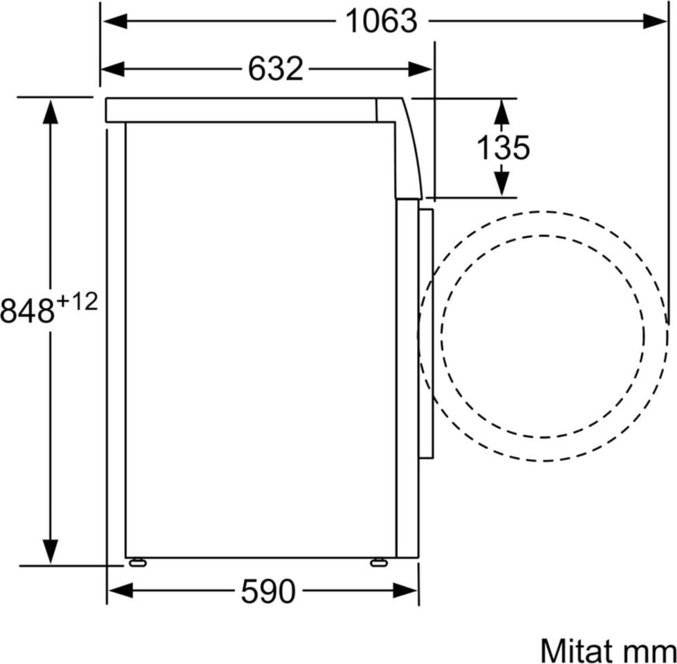 Bosch WAU28PI0SN hind ja info | Pesumasinad | hansapost.ee