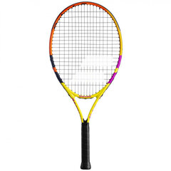 Babolat tennisereket Nadal JR 25 Rafa S CV oranž-kollane 140457 цена и информация | Товары для большого тенниса | hansapost.ee