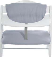 Подушка для стульчика для кормления Hauck Deluxe, Stretch Grey цена и информация | Обеденные стулья | hansapost.ee