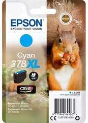 EPSON SQUIRREL 378 CYAN XL SINGLE hind ja info | Tindiprinteri kassetid | hansapost.ee