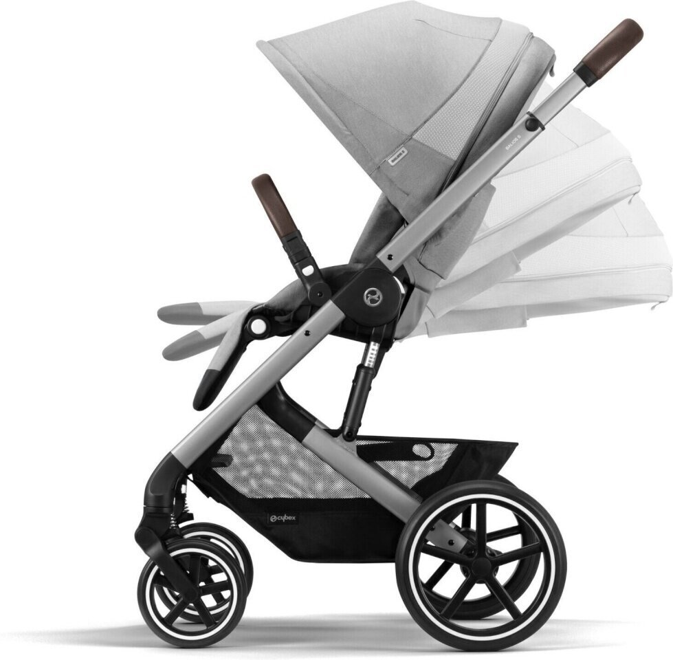 Cybex jalutuskäru Balios S Lux Lava Grey, hall hind ja info | Vankrid, jalutuskärud | hansapost.ee