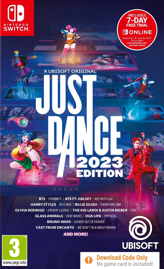 Just Dance 2023 (Code in a box) Switch mäng цена и информация | Konsooli- ja arvutimängud | hansapost.ee