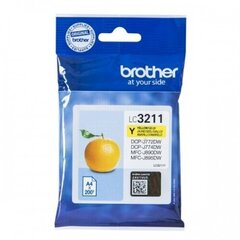 Brother LC3211Y цена и информация | Картриджи для струйных принтеров | hansapost.ee