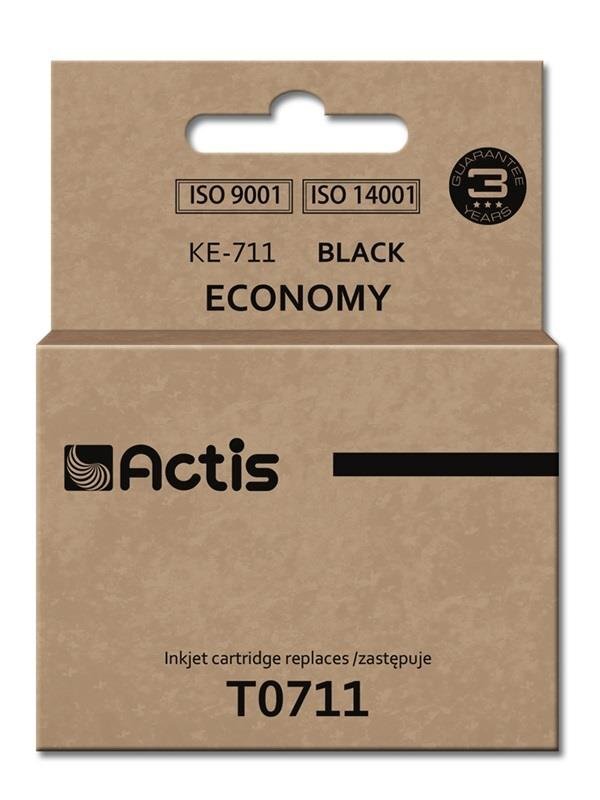 Actis ink Epson T0711 Black цена и информация | Tindiprinteri kassetid | hansapost.ee