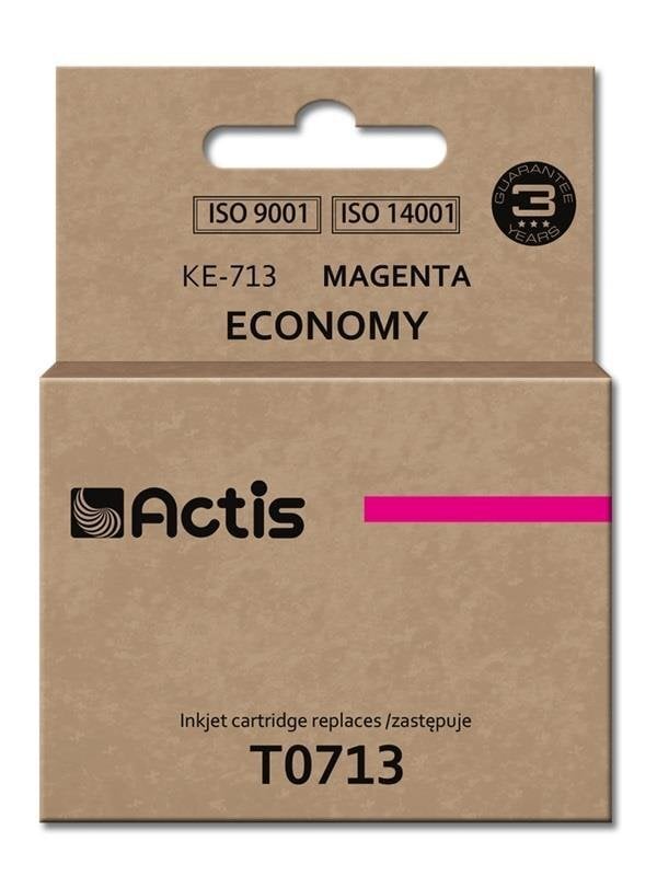 Actis ink Epson T0713 Magenta цена и информация | Tindiprinteri kassetid | hansapost.ee